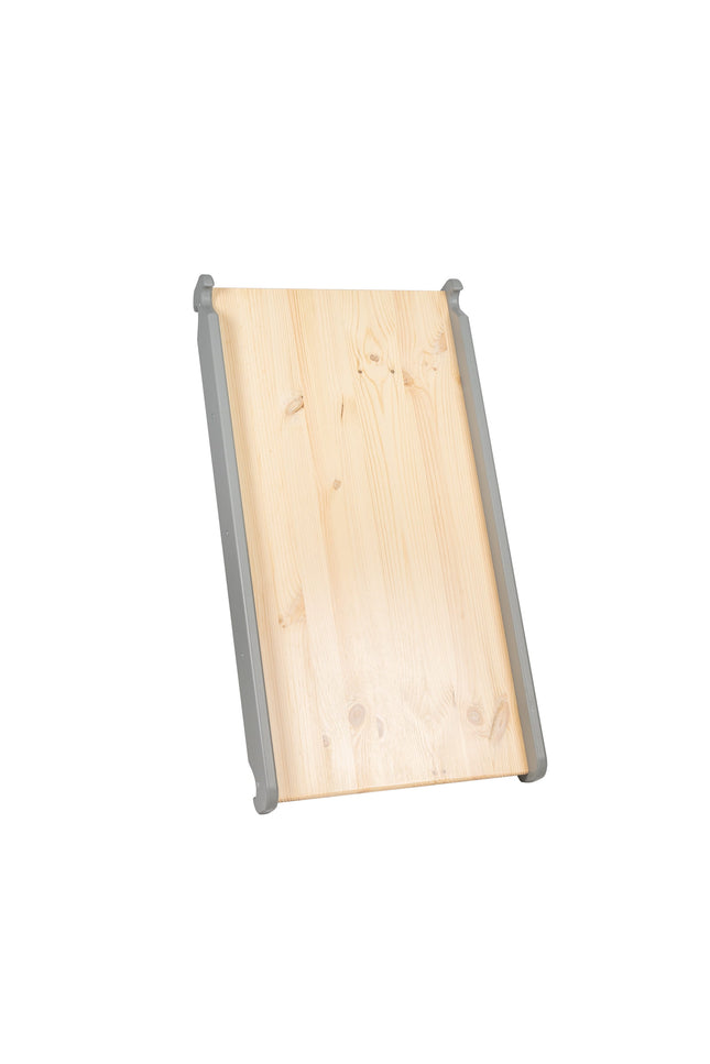 Ladder met glijbaan-klimwand - Grijs-mercibeaucoupp.eu