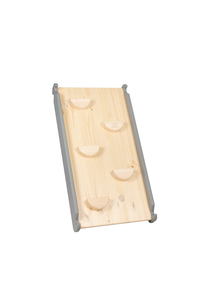 Ladder met glijbaan-klimwand - Grijs-mercibeaucoupp.eu