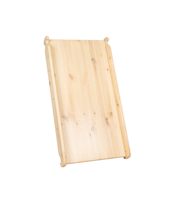 Ladder met klimwand - natuurlijk hout-mercibeaucoupp.eu