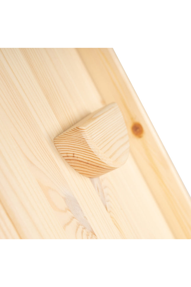 Ladder met klimwand - natuurlijk hout-mercibeaucoupp.eu