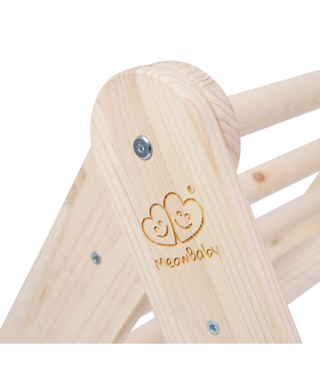 Wooden Pikler Climbing Ladder - Natural Wood