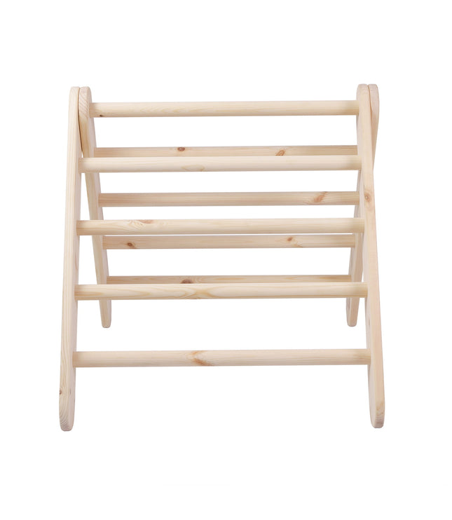 Wooden Pikler Climbing Ladder - Natural Wood