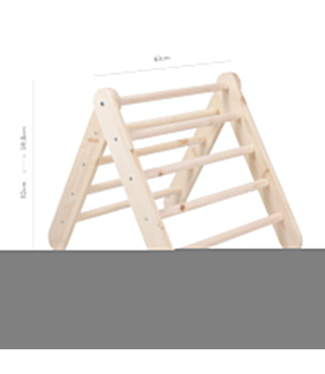Wooden Pikler Climbing Ladder - Natural Wood