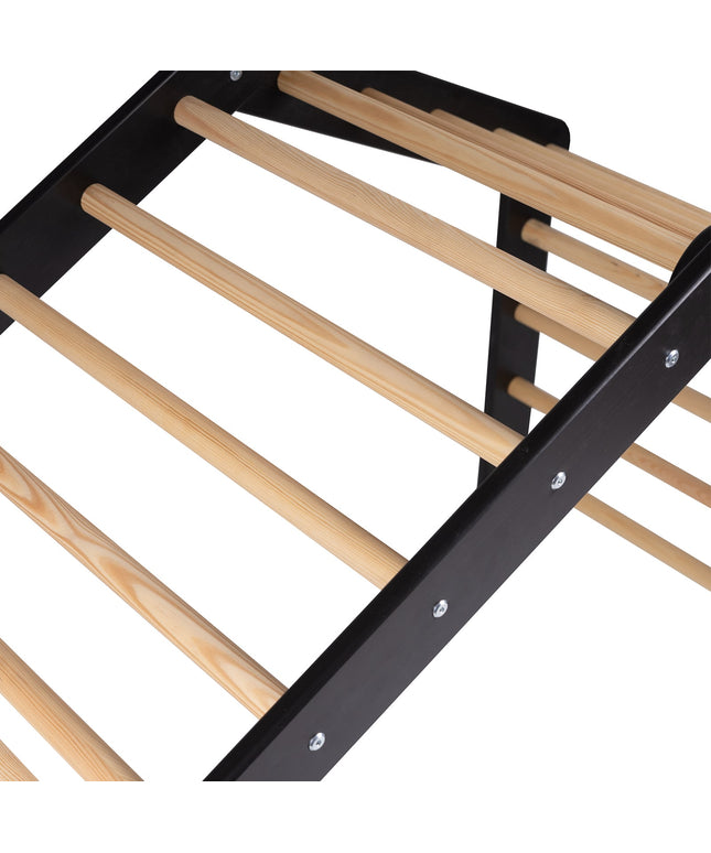 Groot zwart ladderhuis met roze hoes-mercibeaucoupp.eu