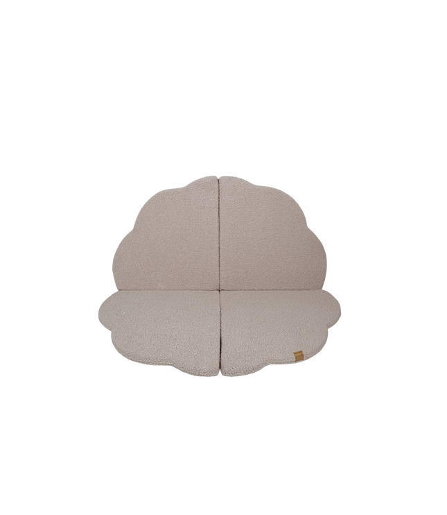 Play Mat for Kids - Cloud Shaped Bearly Light Grey