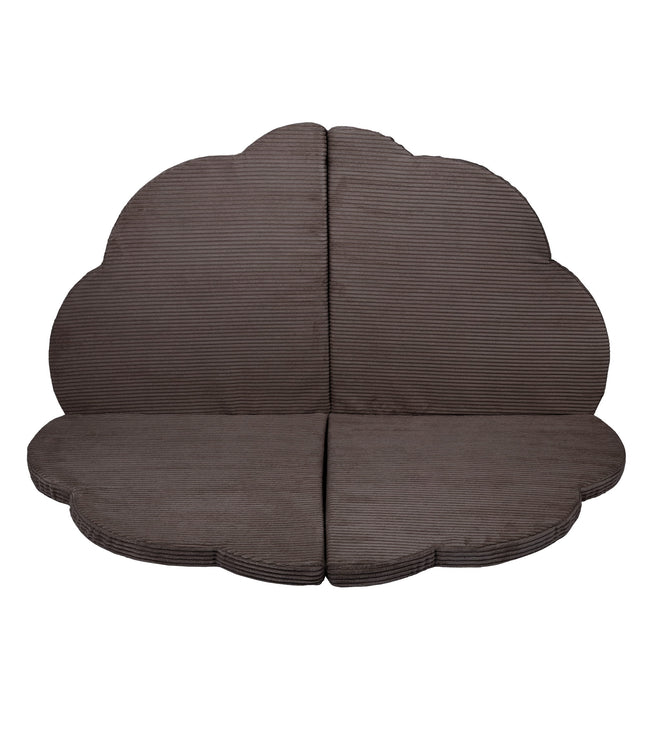 Play Mat for Kids - Cloud Shaped Brown