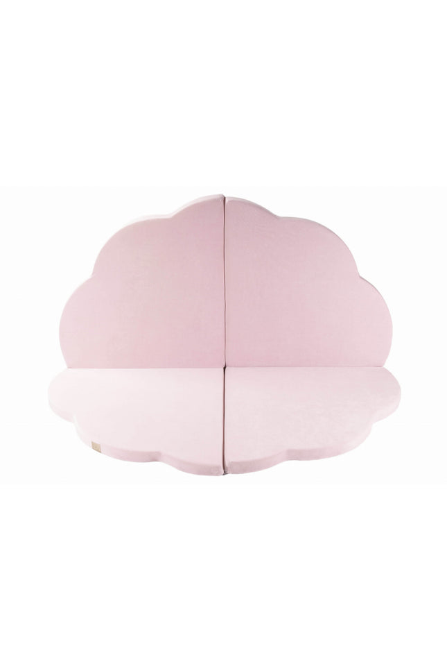 Speeltapijt voor kinderen - Wolkvormig roze fluweel-mercibeaucoupp.eu