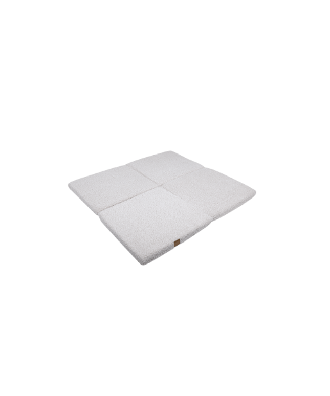 Speelkleed voor kinderen - Vierkant Bearly Wit-mercibeaucoupp.eu