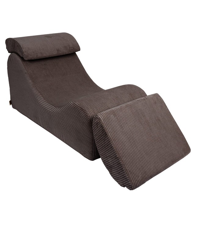 Wave Lounger - Aesthetic Brown