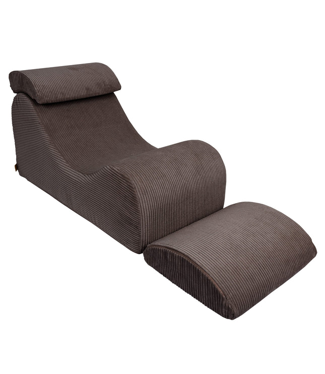 Wave Lounger - Aesthetic Brown
