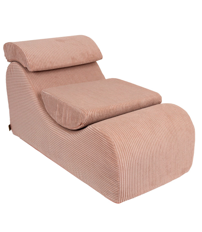 Wave Lounger - Aesthetic Powder Rose