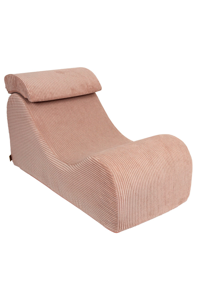 Wave Ligstoel - Esthetisch Poederroze-mercibeaucoupp.eu