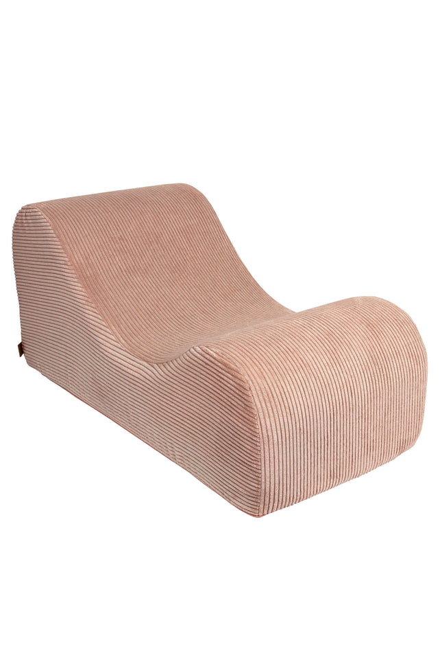 Wave Ligstoel - Esthetisch Poederroze-mercibeaucoupp.eu