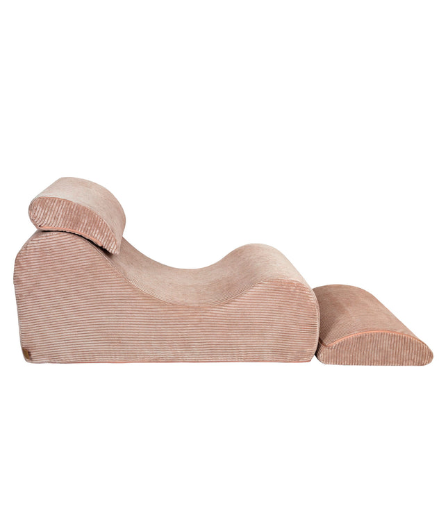 Wave Lounger - Aesthetic Powder Rose