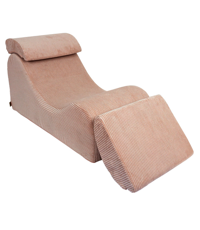 Wave Lounger - Aesthetic Powder Rose