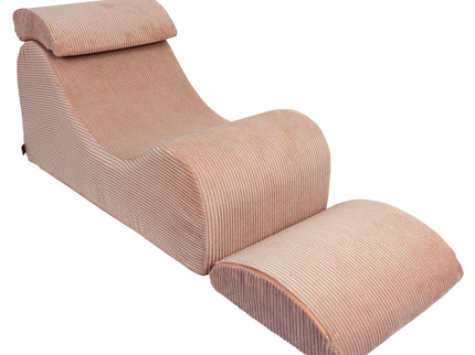 Wave Lounger - Aesthetic Powder Rose