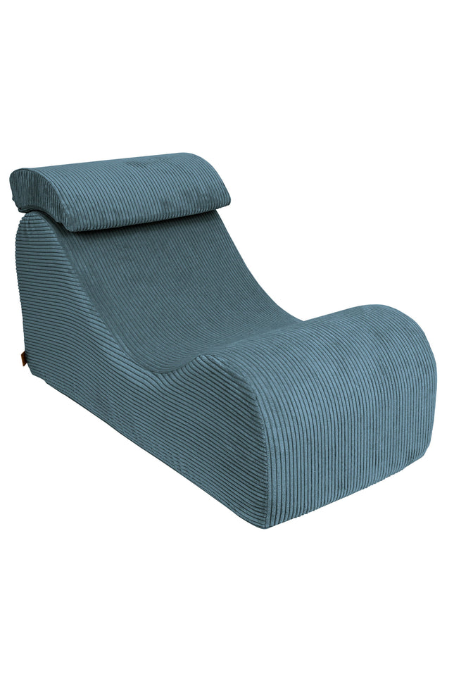 Wave Ligstoel - Esthetisch Turquoise-mercibeaucoupp.eu