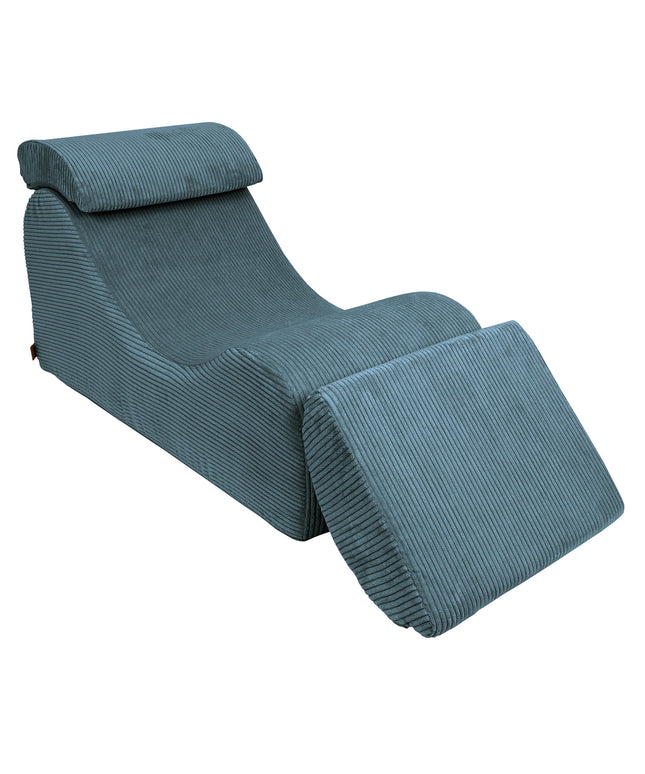 Wave Ligstoel - Esthetisch Turquoise-mercibeaucoupp.eu