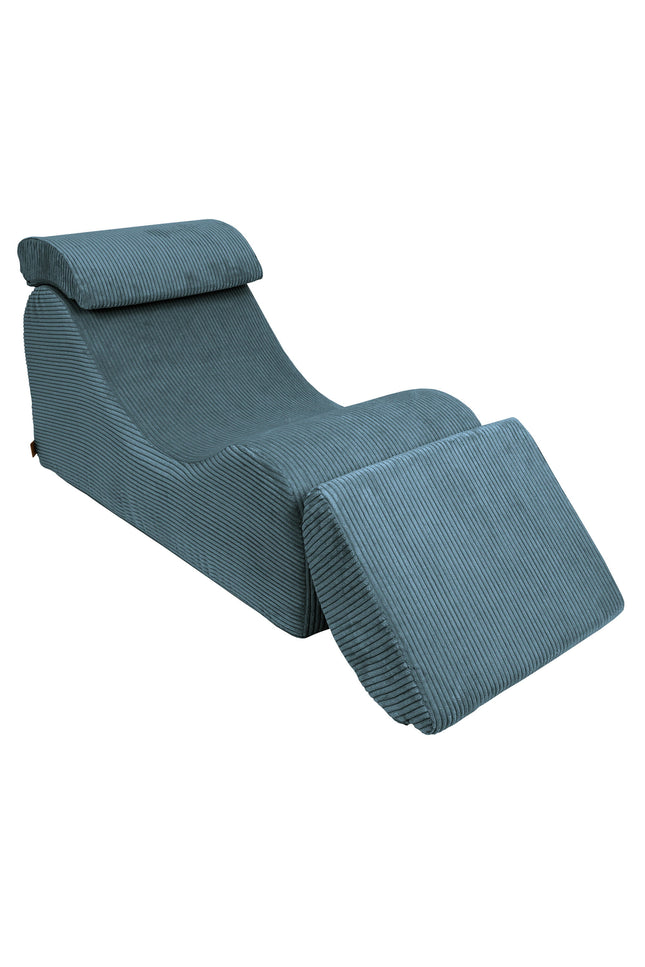 Wave Ligstoel - Esthetisch Turquoise-mercibeaucoupp.eu