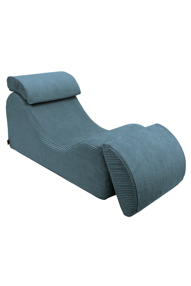 Wave Ligstoel - Esthetisch Turquoise-mercibeaucoupp.eu