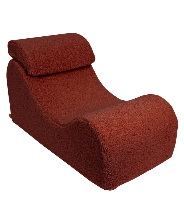 Wave Ligstoel - Bruin-Beerlijk-mercibeaucoupp.eu