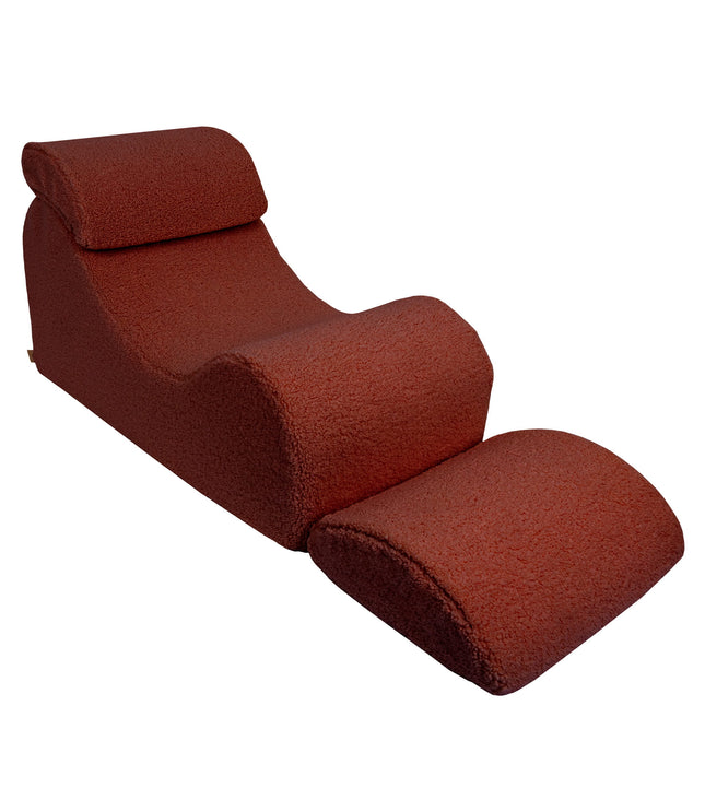 Wave Lounger - Brown Bearly