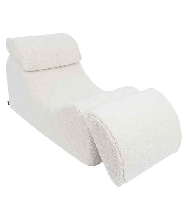 Wave Lounger - Cream Bearly