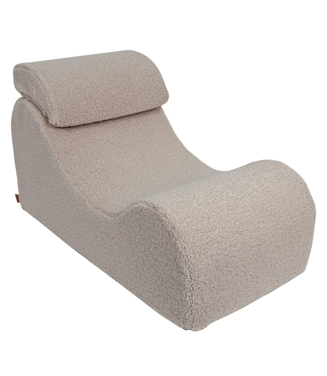 Wave Lounger - Light Grey Bearly