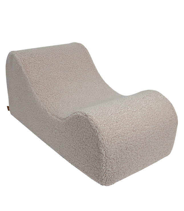 Wave Lounger - Light Grey Bearly