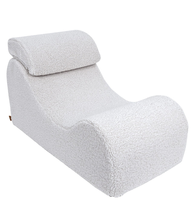 Wave Lounger - White Bearly