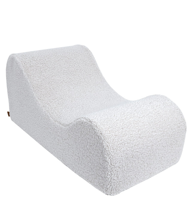 Wave Lounger - White Bearly