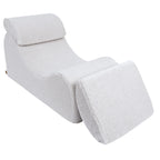 Wave Lounger - White Bearly