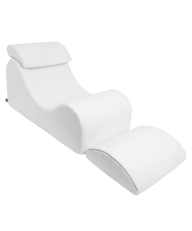 Golf Ligstoel - Wit Boucle-mercibeaucoupp.eu