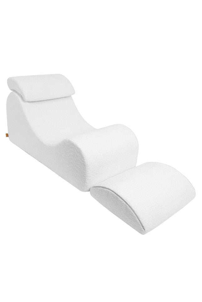 Golf Ligstoel - Wit Boucle-mercibeaucoupp.eu