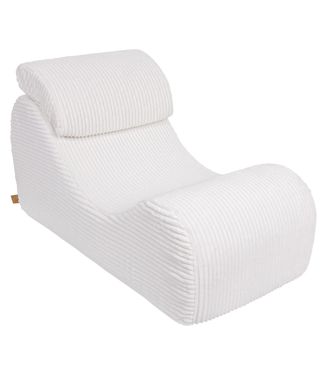 Wave Lounger - White Furrycord