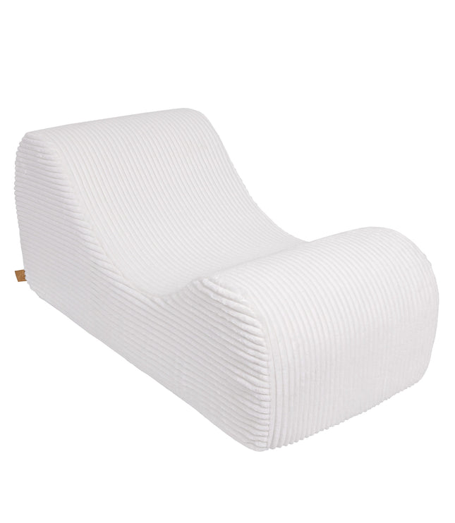 Wave Lounger - White Furrycord