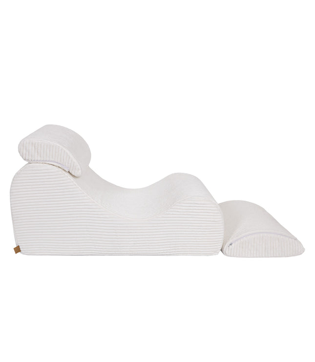 Wave Lounger - White Furrycord