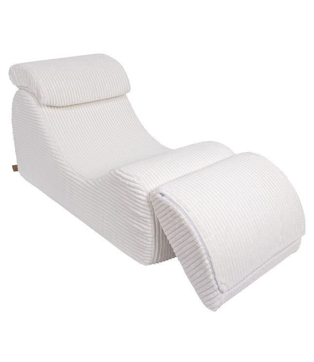 Wave Lounger - White Furrycord