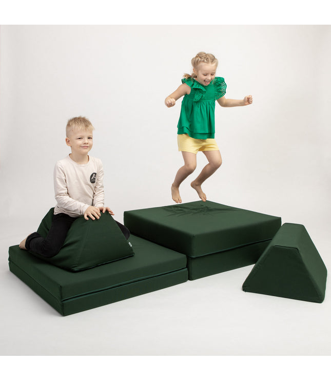 Activity Play Mattress Set - Deep Green