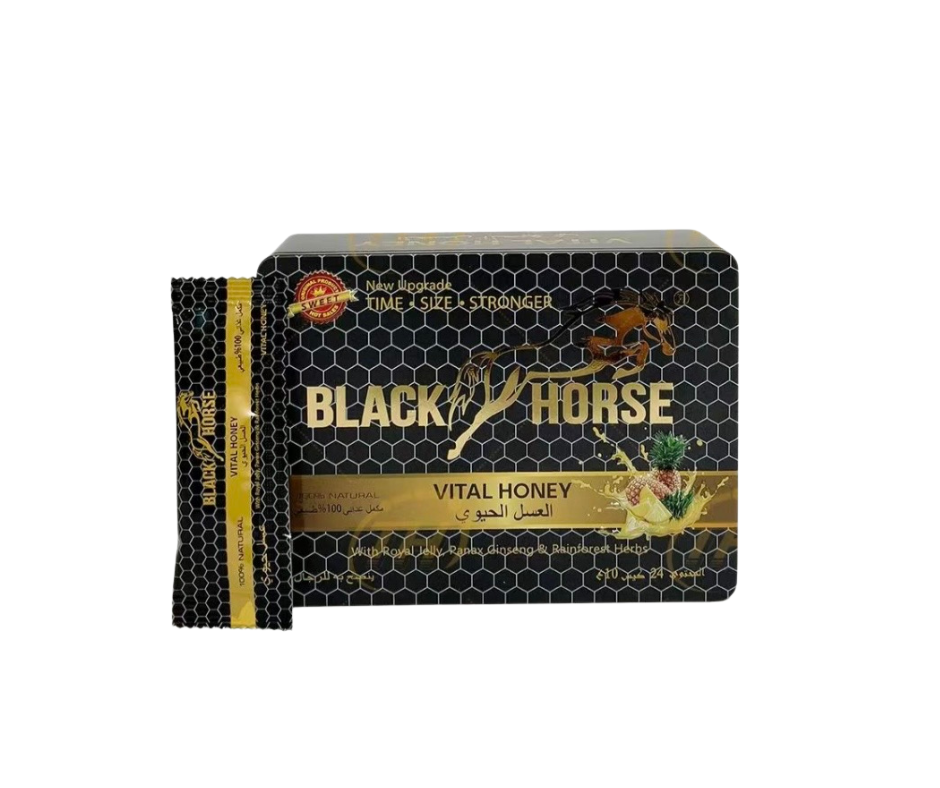 Black Horse Honey - 24 sachets (Sweet Pineapple)