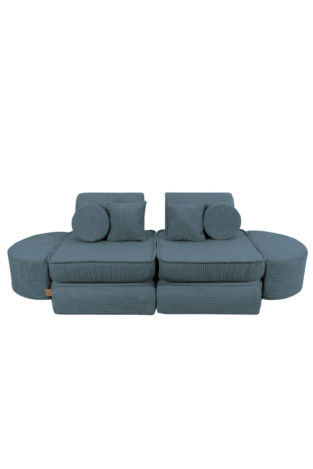 Modulaire kinderbank medium - Esthetisch Turkoois Plus-mercibeaucoupp.eu