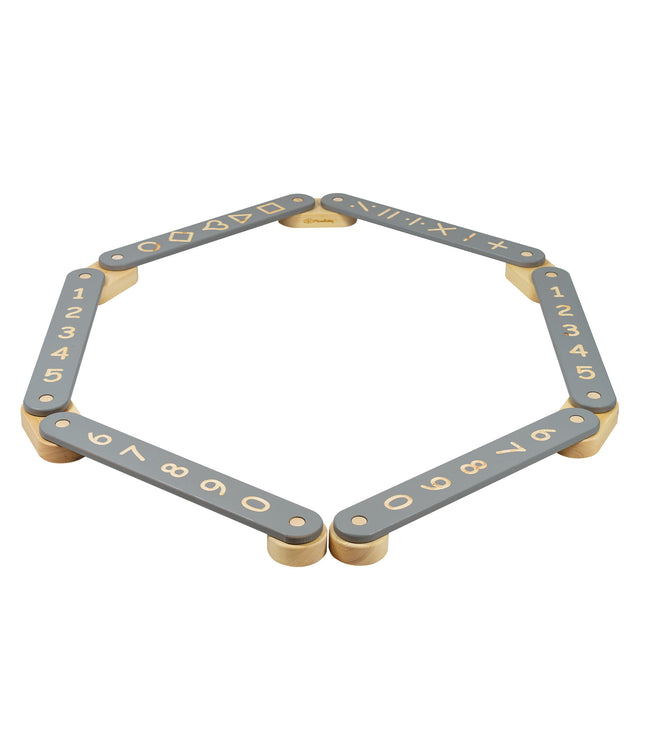 Wooden Balance Beam - 6 Elements