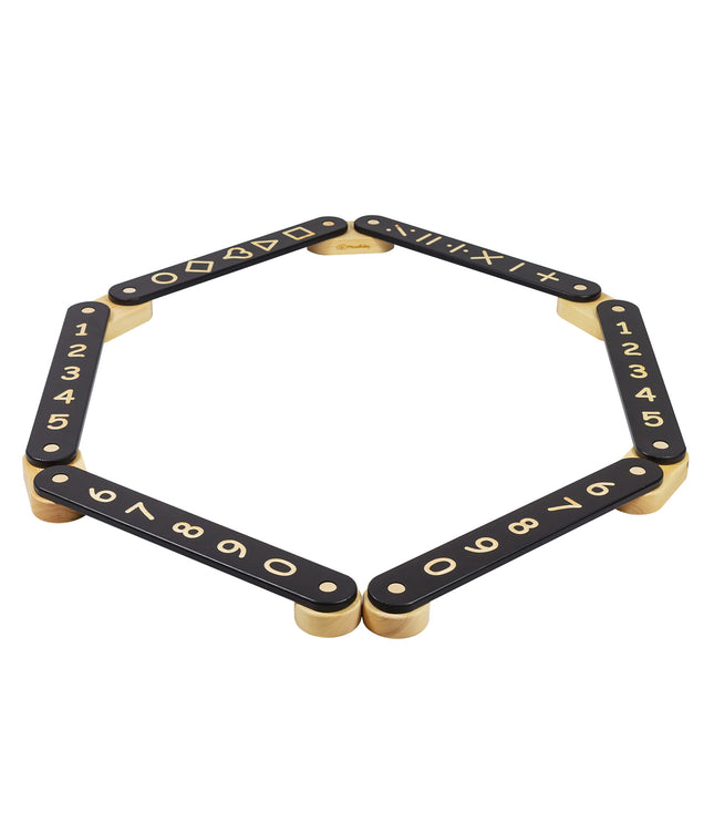 Wooden Balance Beam - 6 Elements