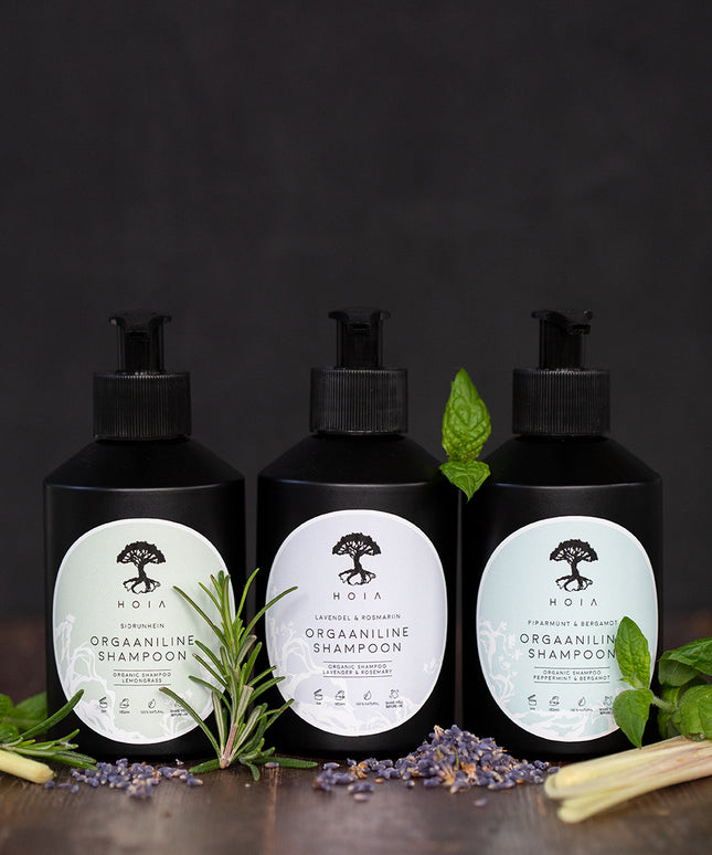Organic Shampoo Peppermint & Bergamot, 200ml