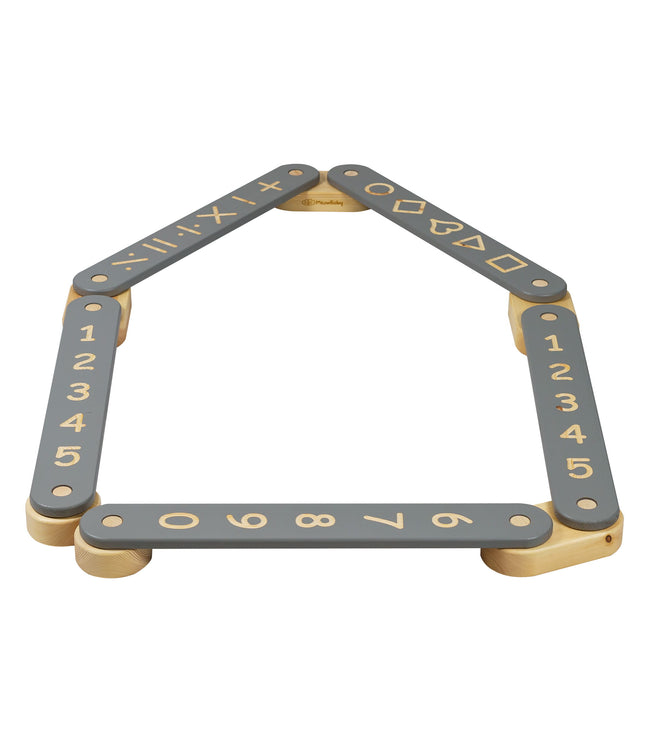 Wooden Balance Beam - 5 Elements
