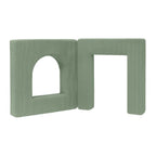 Aesthetic Soft Play Set for Toddlers, 4 Elements - Olive Green