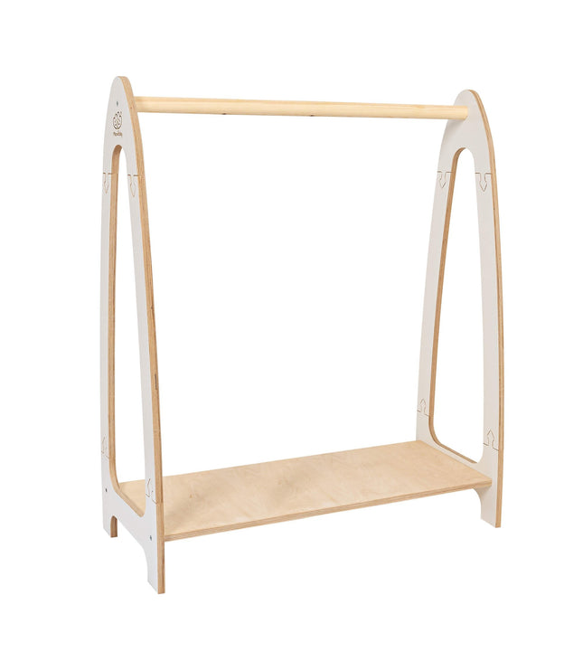 Arched Clothing Rack For Children - Large White