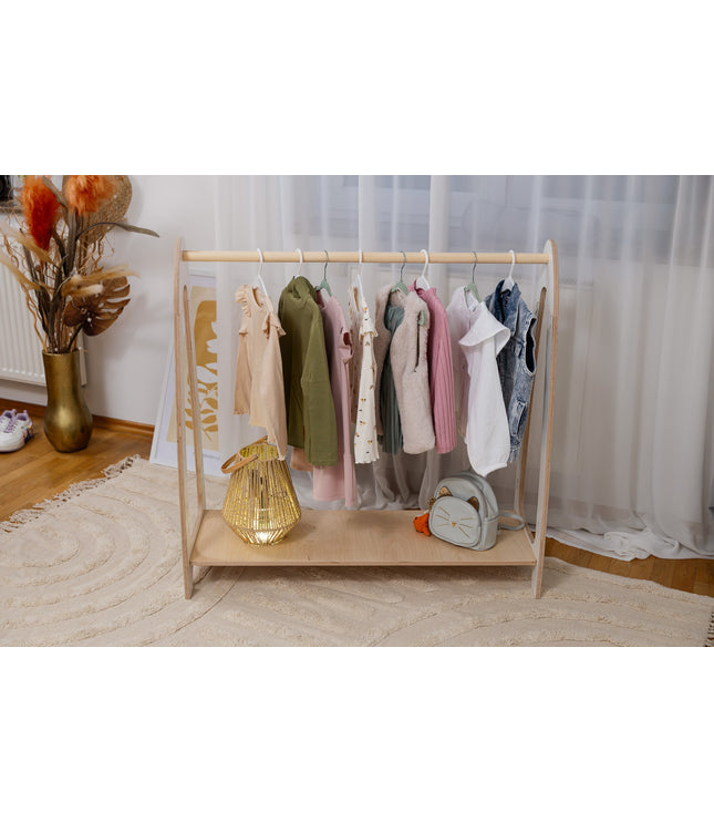 Arched Clothing Rack For Children - Large White