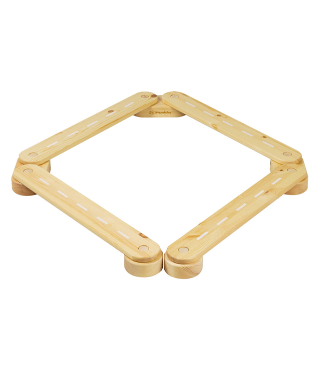 Wooden Balance Beam - 4 Elements