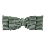 Baby Nest With Braided Bumper - Olive Green